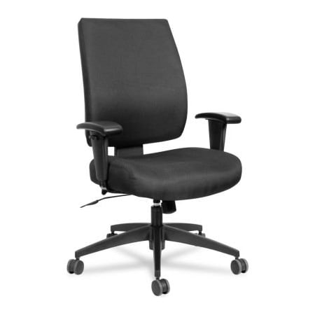 Alera Alera Synchro-Tilt Fabric Task Chair - High Performance - Black - Wrigley Series HPS4201